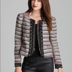 Rebecca Minkoff Roxy Jacket Tweed Blazer size 4